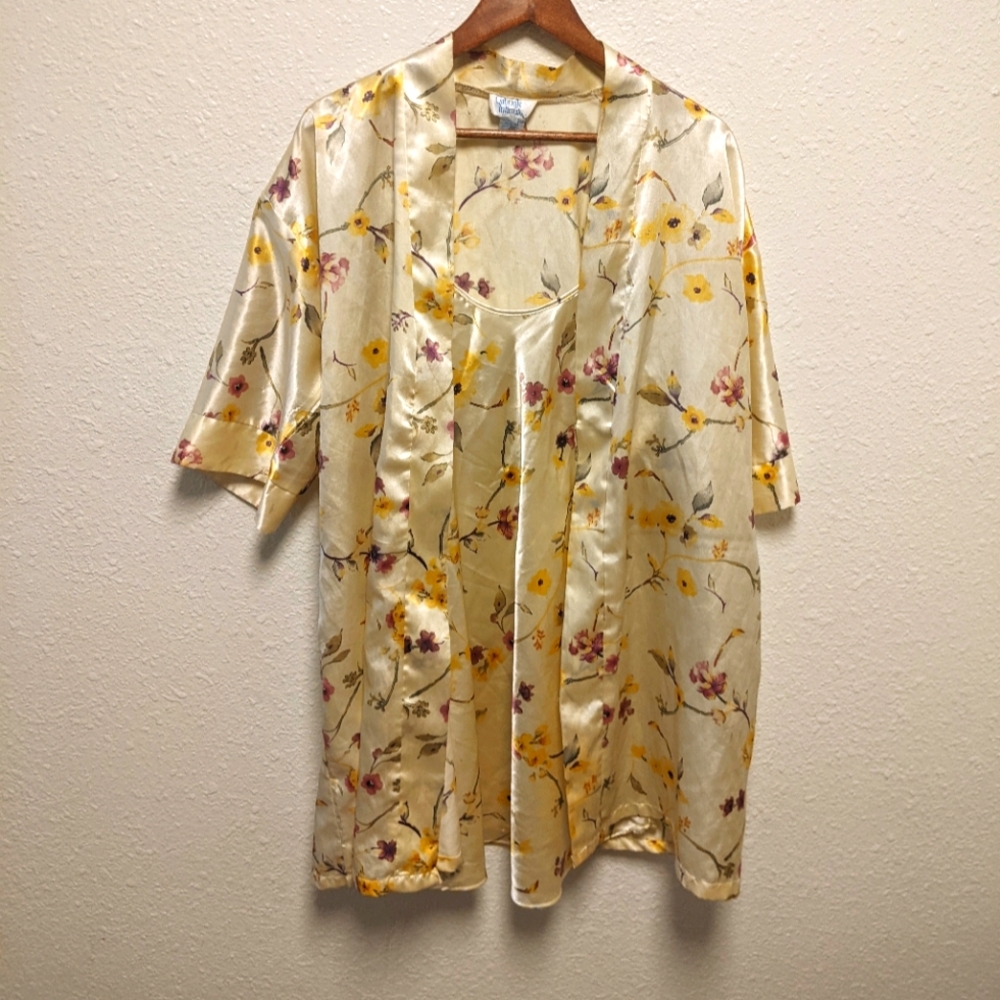 Vintage Night Gown and Robe Set